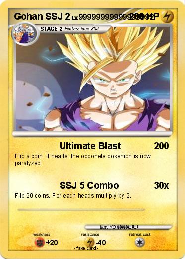 Pokemon Gohan SSJ 2