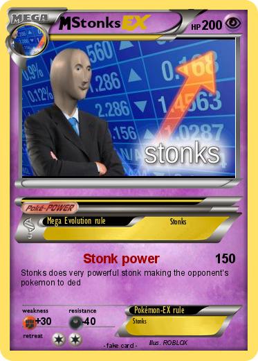 Pokemon Stonks