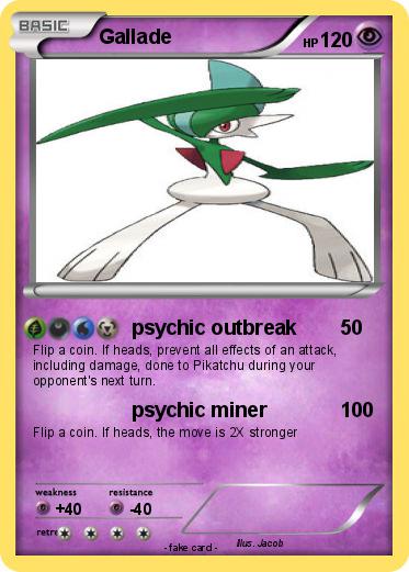 Pokemon Gallade