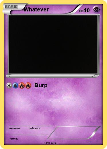 Pokemon Whatever