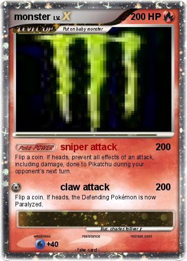 Pokemon monster