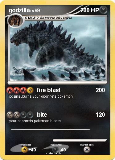Pokemon godzilla