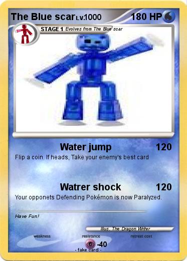 Pokemon The Blue scar