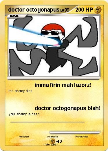 Pokemon doctor octogonapus
