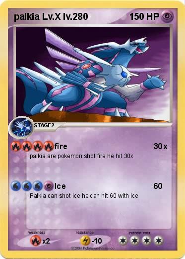 Pokemon palkia Lv.X lv.280