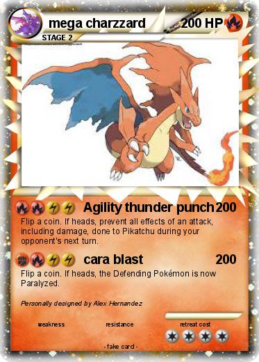Pokemon mega charzzard