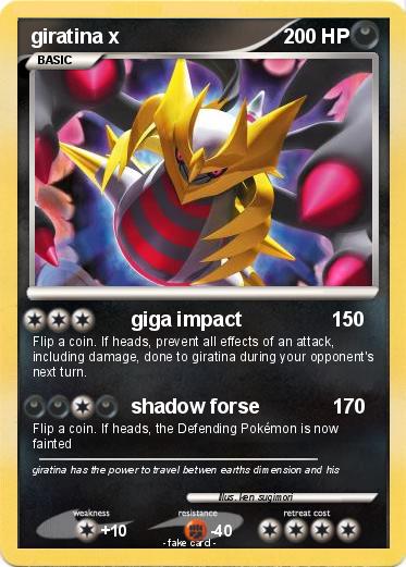 Pokemon giratina x