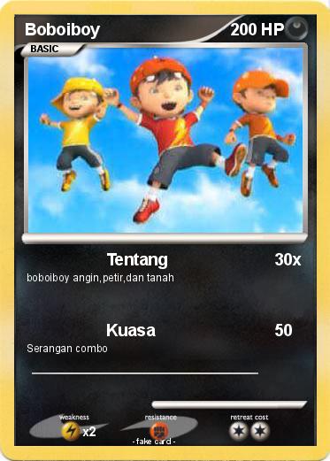 Pokemon Boboiboy