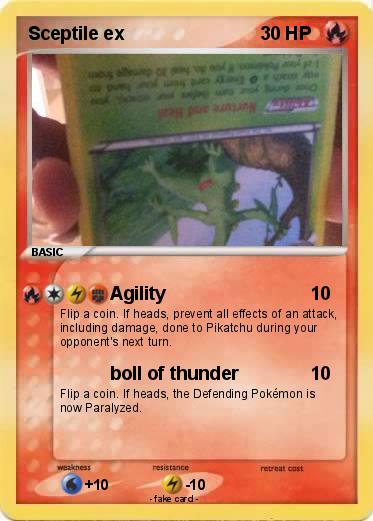 Pokemon Sceptile ex