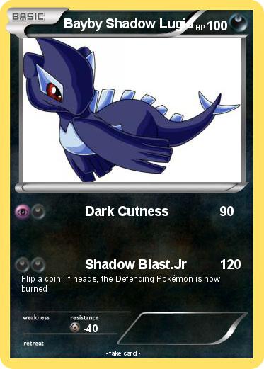 Pokemon Bayby Shadow Lugia