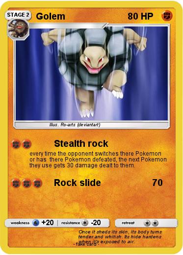 Pokemon Golem