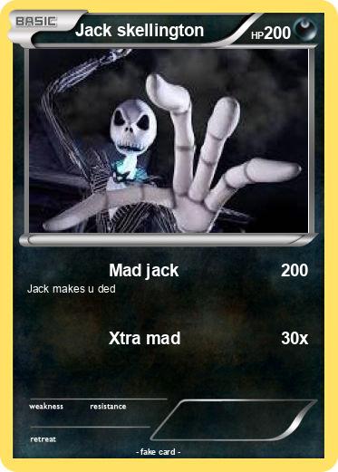 Pokemon Jack skellington