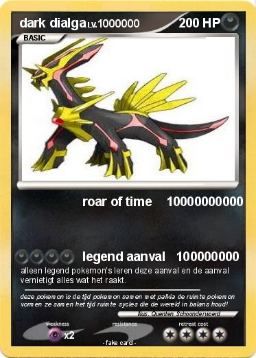 Pokemon dark dialga