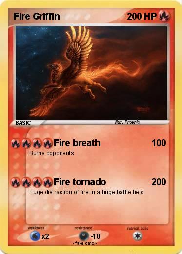 Pokemon Fire Griffin