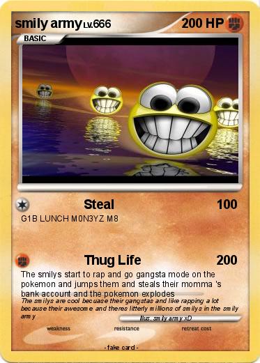Pokemon smily army