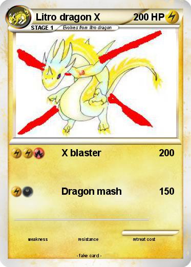 Pokemon Litro dragon X