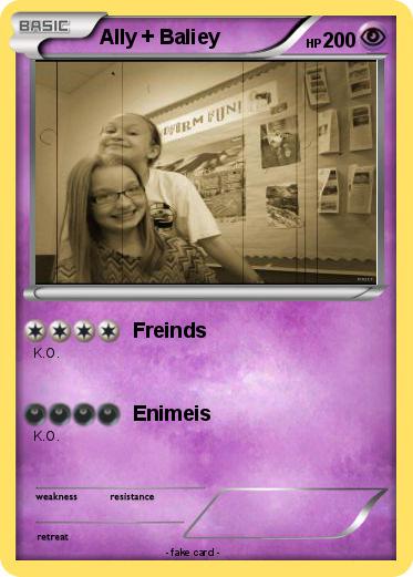 Pokemon Ally + Baliey