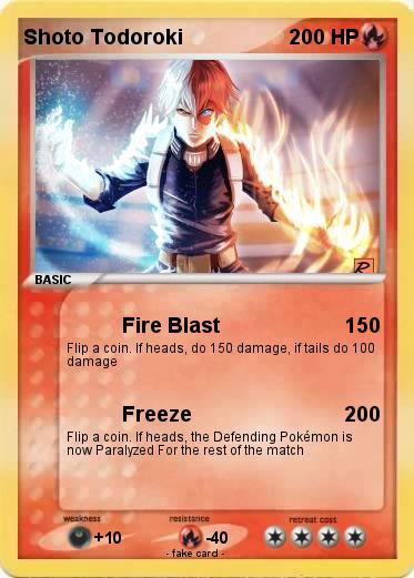 Pokemon Shoto Todoroki