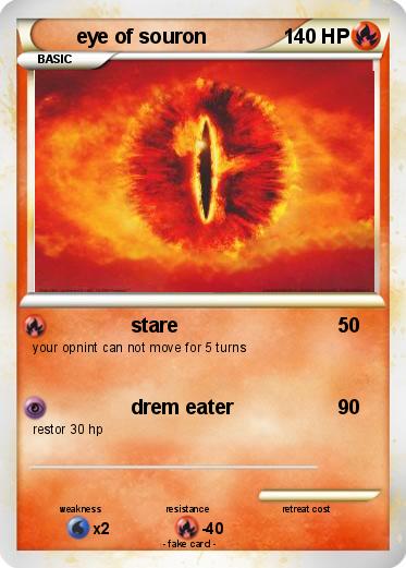 Pokemon eye of souron
