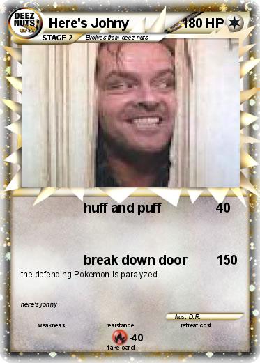Pokemon Here's Johny