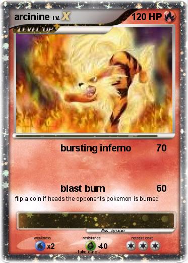 Pokemon arcinine
