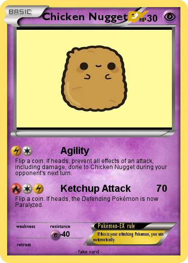 Pokemon Chicken Nugget