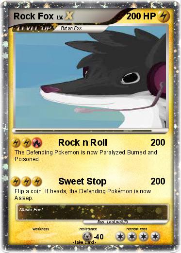 Pokemon Rock Fox