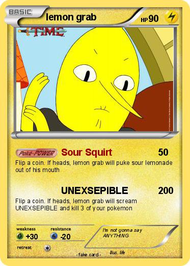 Pokemon lemon grab