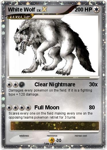 Pokemon White Wolf