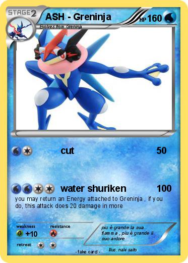 Pokemon ASH - Greninja