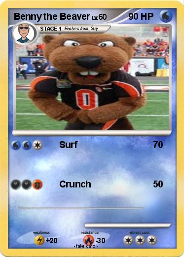 Pokemon Benny the Beaver