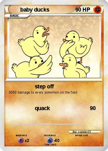 Pokemon baby ducks