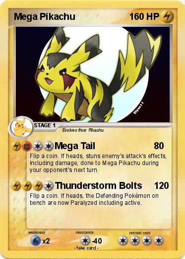 Pokemon Mega Pikachu