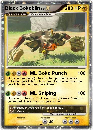 Pokemon Black Bokoblin