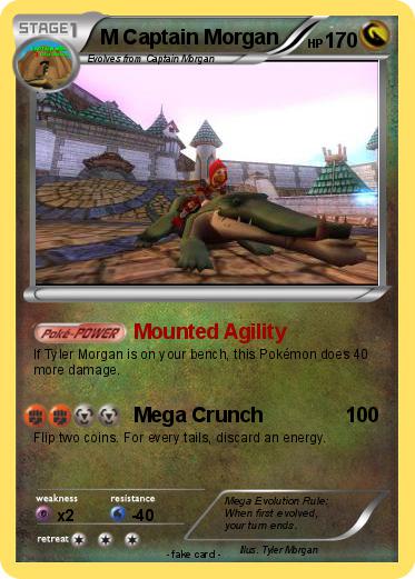 Pokemon M Captain Morgan