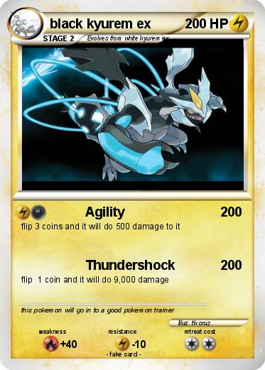 Pokemon black kyurem ex
