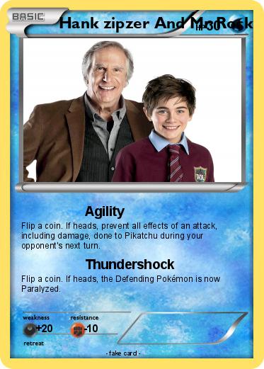 Pokemon Hank zipzer And Mr Rock