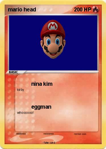Pokemon mario head