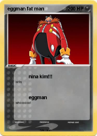 Pokemon eggman fat man