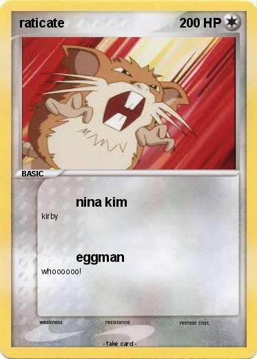 Pokemon raticate