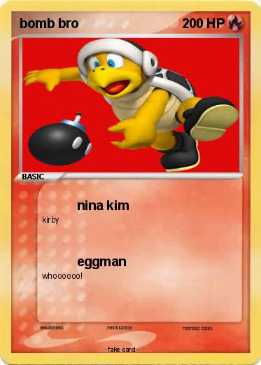 Pokemon bomb bro