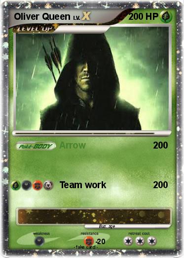 Pokemon Oliver Queen