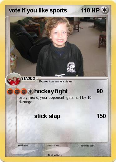 Pokemon vote if you like sports