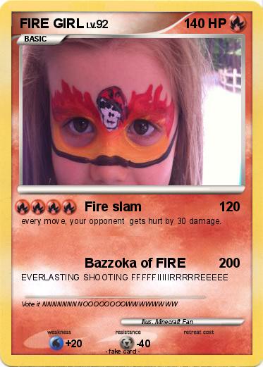 Pokemon FIRE GIRL