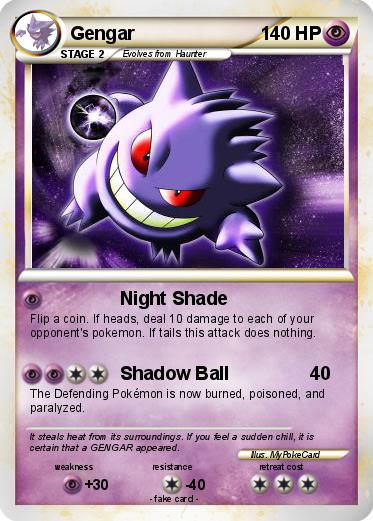 Pokemon Gengar