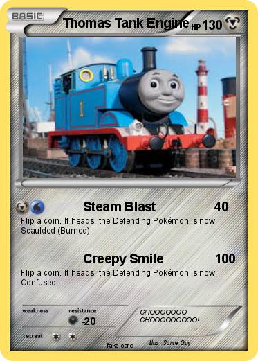 Pokemon Thomas Tank Engine
