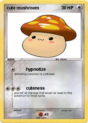 Pokemon cute mushroom