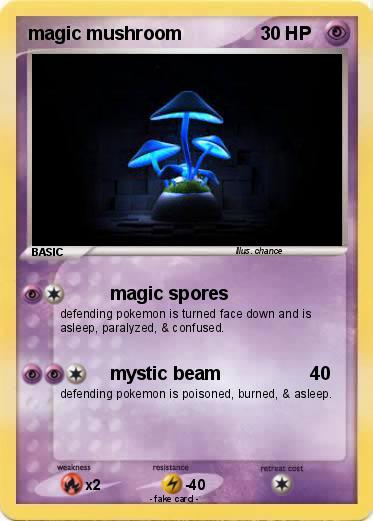 Pokemon magic mushroom