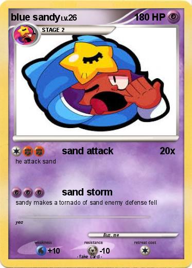 Pokemon blue sandy