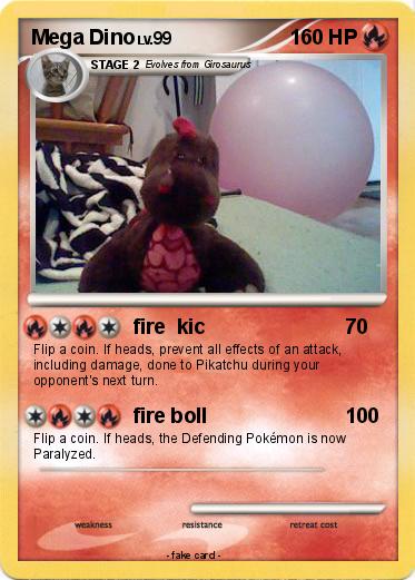 Pokemon Mega Dino